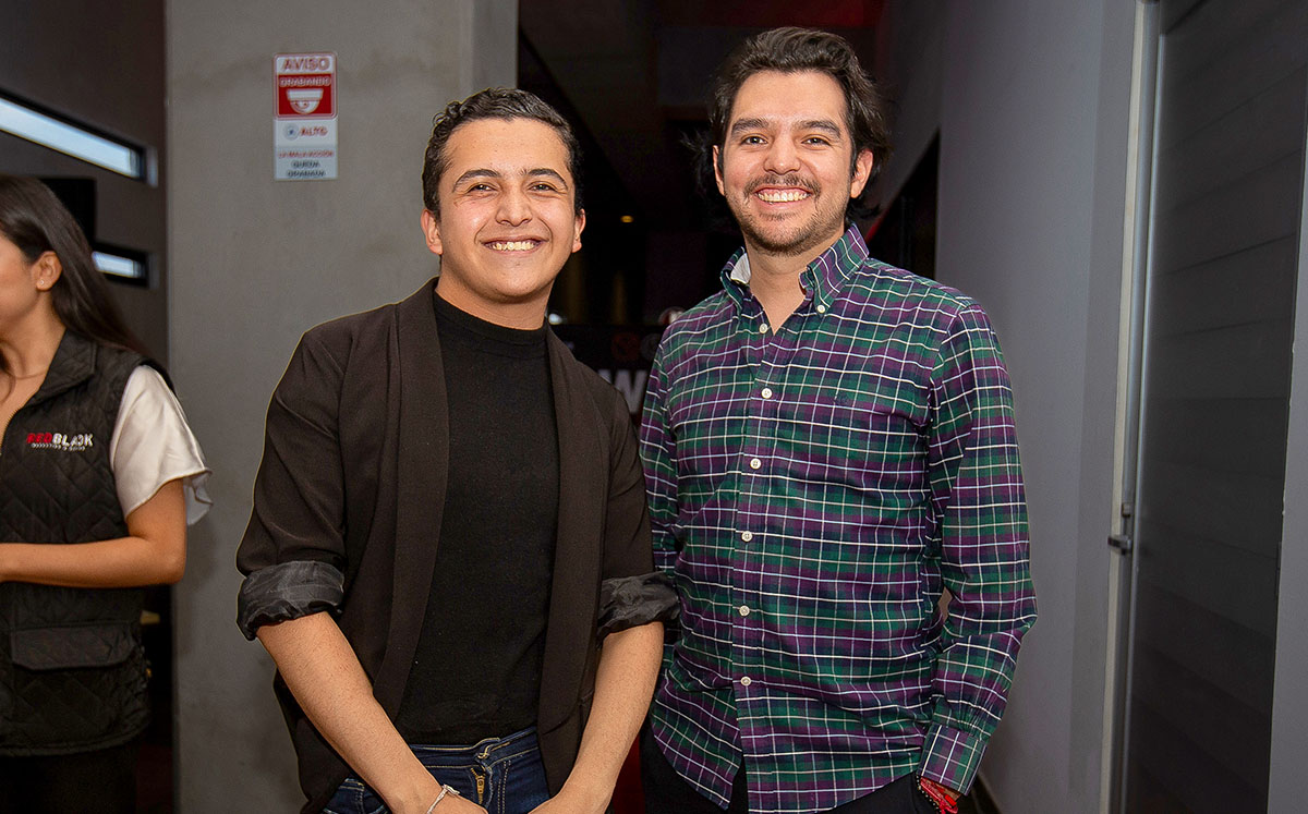 Roger Cuenca y Rafael Burguete