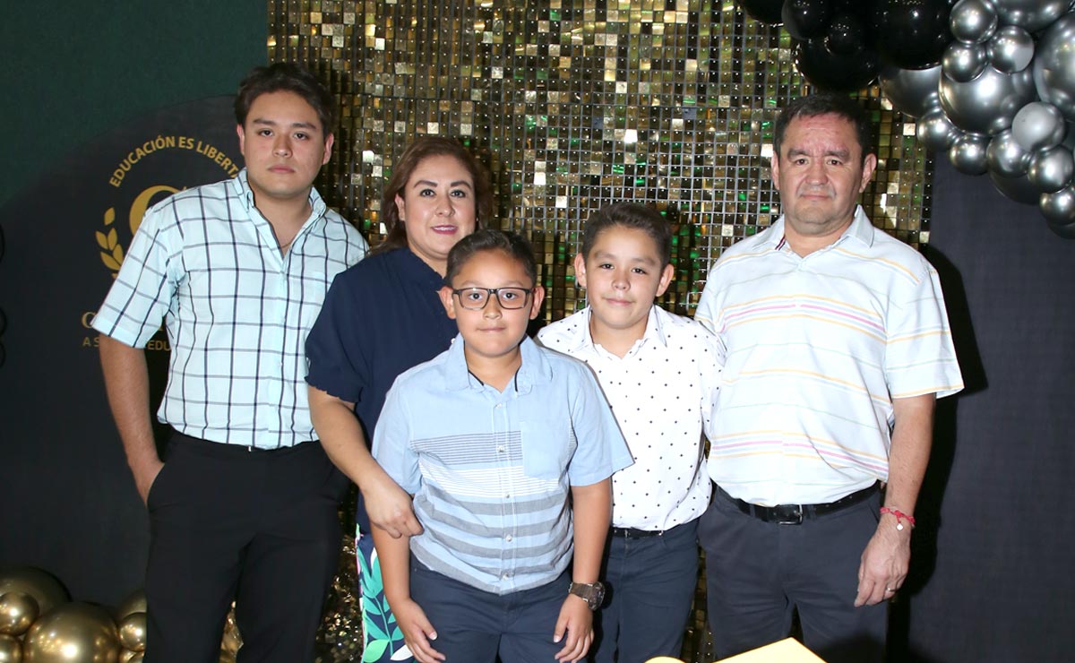 Hamed, Janeth, Naim, Alder y Juan Antonio
