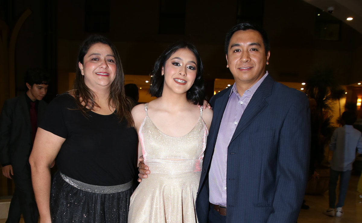 Ángeles, Daniela y Elías