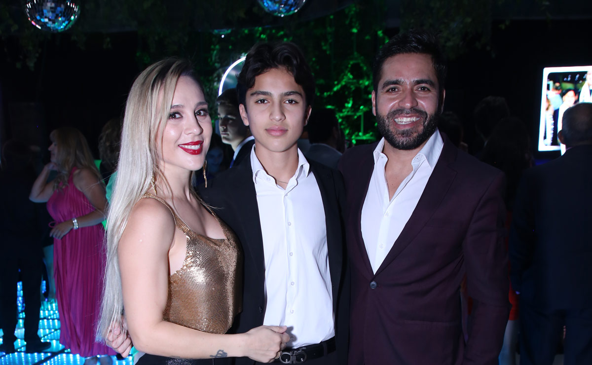 Faride, Farid y Ricardo