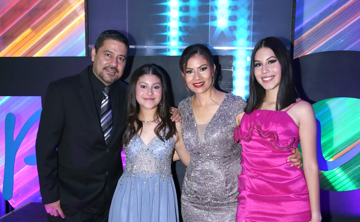 Jorge, Regina, Marha y Danna