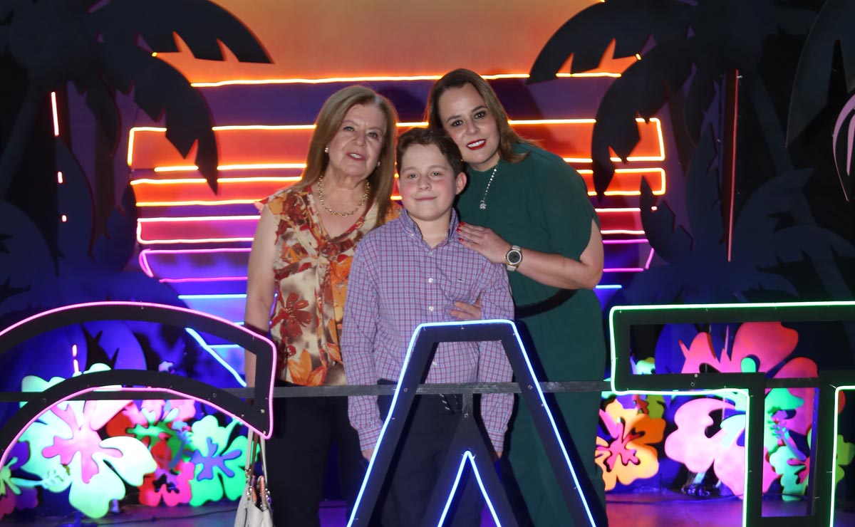 María Emilia, Oscar y Alejandra