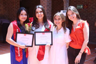 Mariángela, Marissa, Susana y Sofía