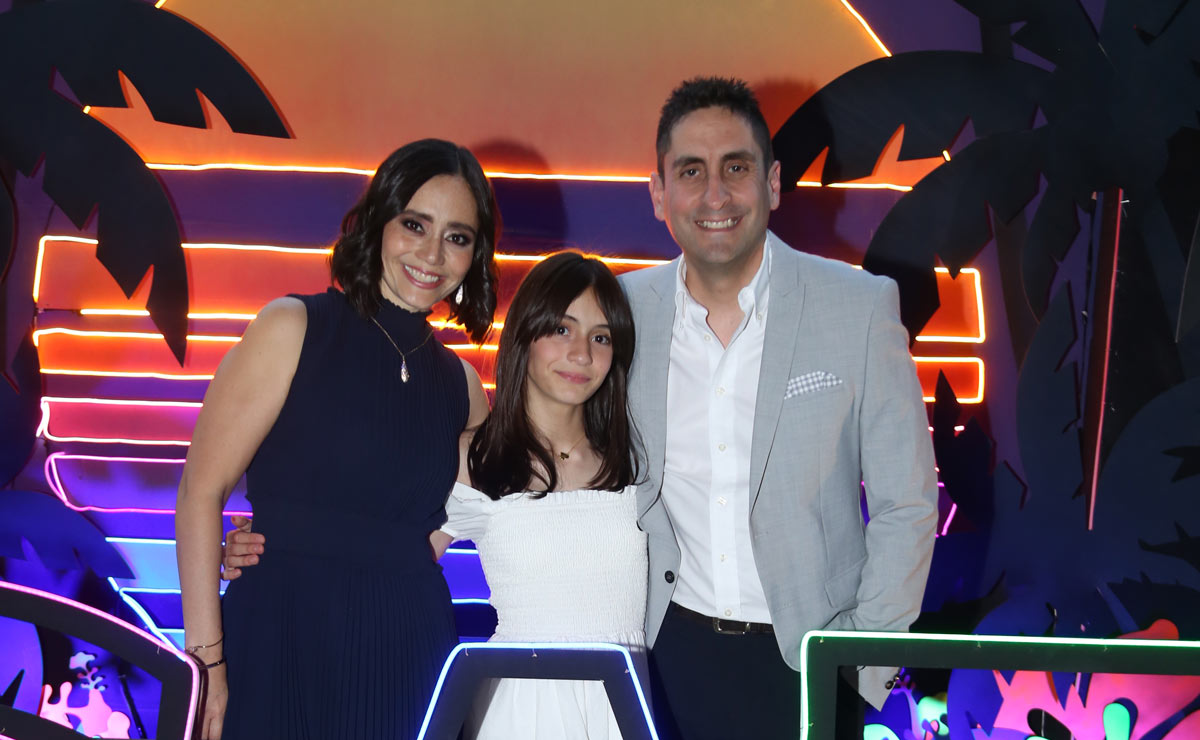 Mercedes, María José y Guillermo