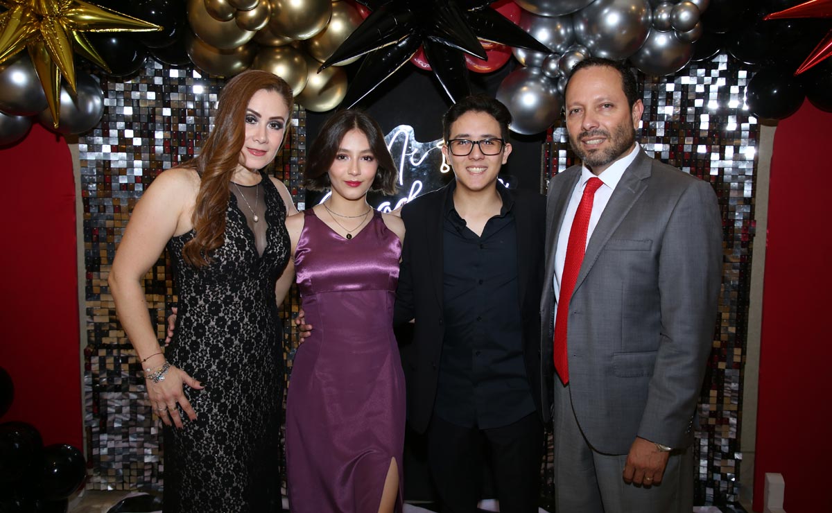 Mili, Emilia, Diego y Temo
