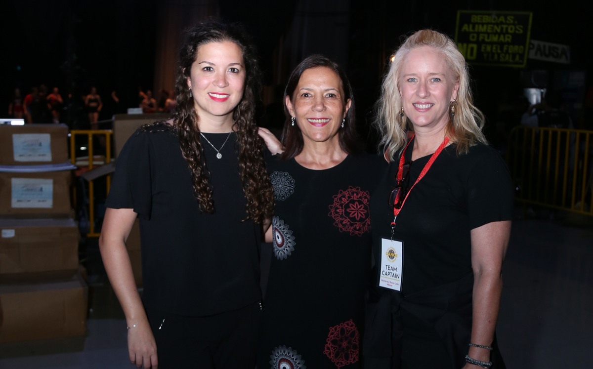 Ana Lucía Albo, Maga Domene y Marijose de Marcos / Foto: Roberto Alvarado