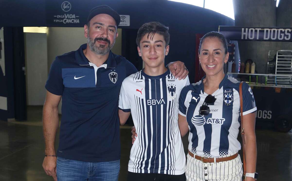 Anibal López, Matías López y Mónica Maldonado