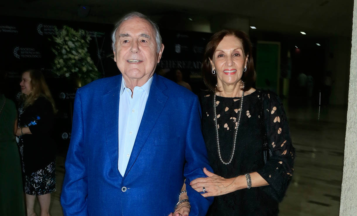 Eugenio Clariond y Graciela Pons