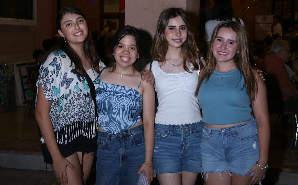 Cynthia Alonso, Natalia Longoria, Estefany Gracian y Clarissa Benavides / Foto: Daniel Saldívar y Roberto Alvarado