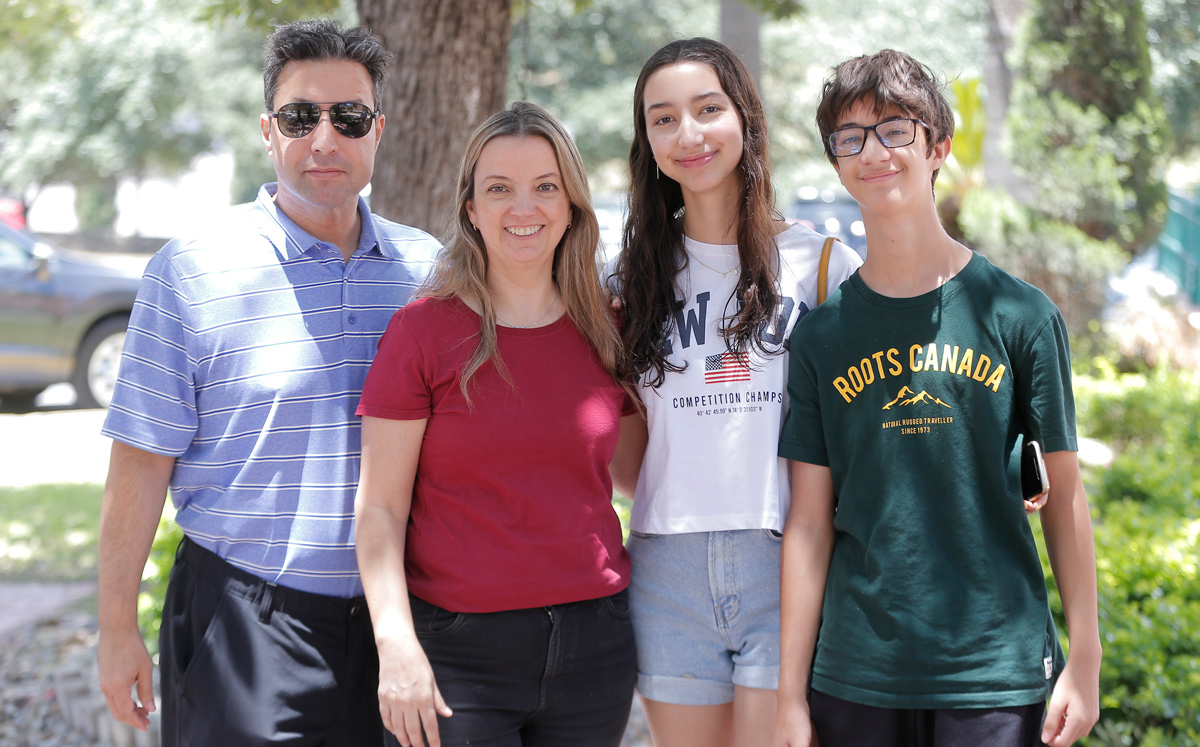 Julio Martínez, Lorena De la Garza, Jéssica Martínez y Julio Martínez / Foto: Daniel Saldívar y Roberto Alvarado