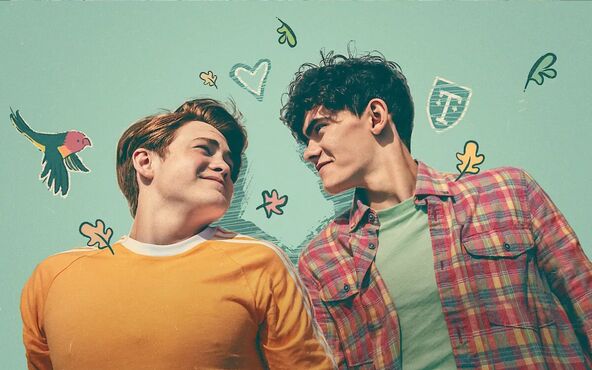 La novela que inspiró Heartstopper, la serie LGBTQ de Netflix (Foto. Instagram)