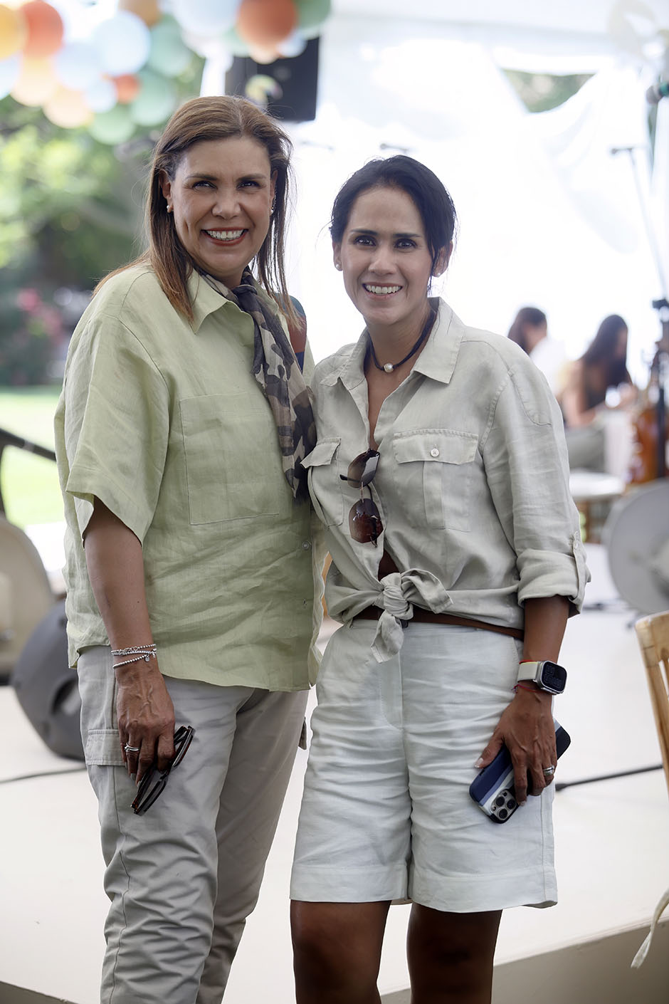 Rosario Angulo y Alicia Machuca