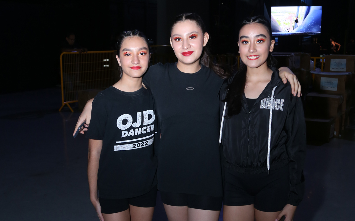 Sofía Sauceda, Samantha Mendieta y Karely Díaz / Foto: Roberto Alvarado