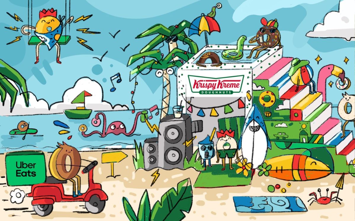Uber Eatsy Krispy Kreme te invitan a saborear el verano (Foto: Cortesía)