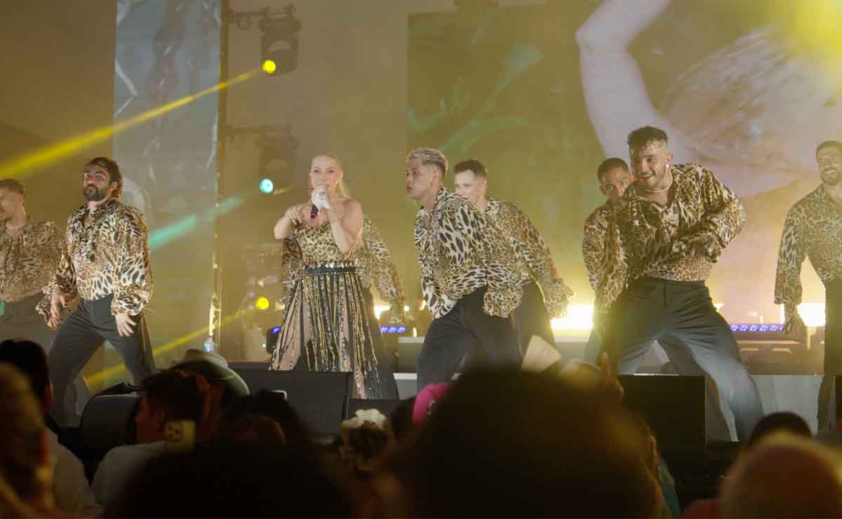 Yuri se presentó en Vidanta para dar un espectacular show