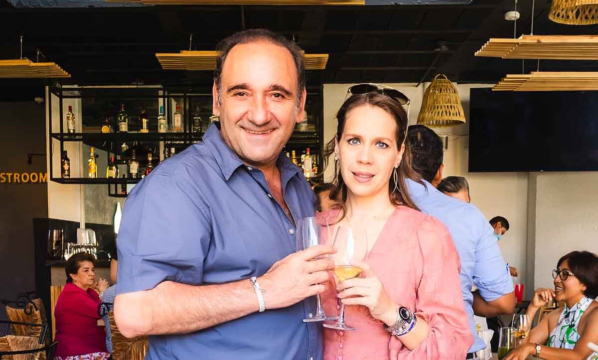 Alejandro Lluhi y  Ana Laura Arrangoiz (Fotos: Manuel Salgado)