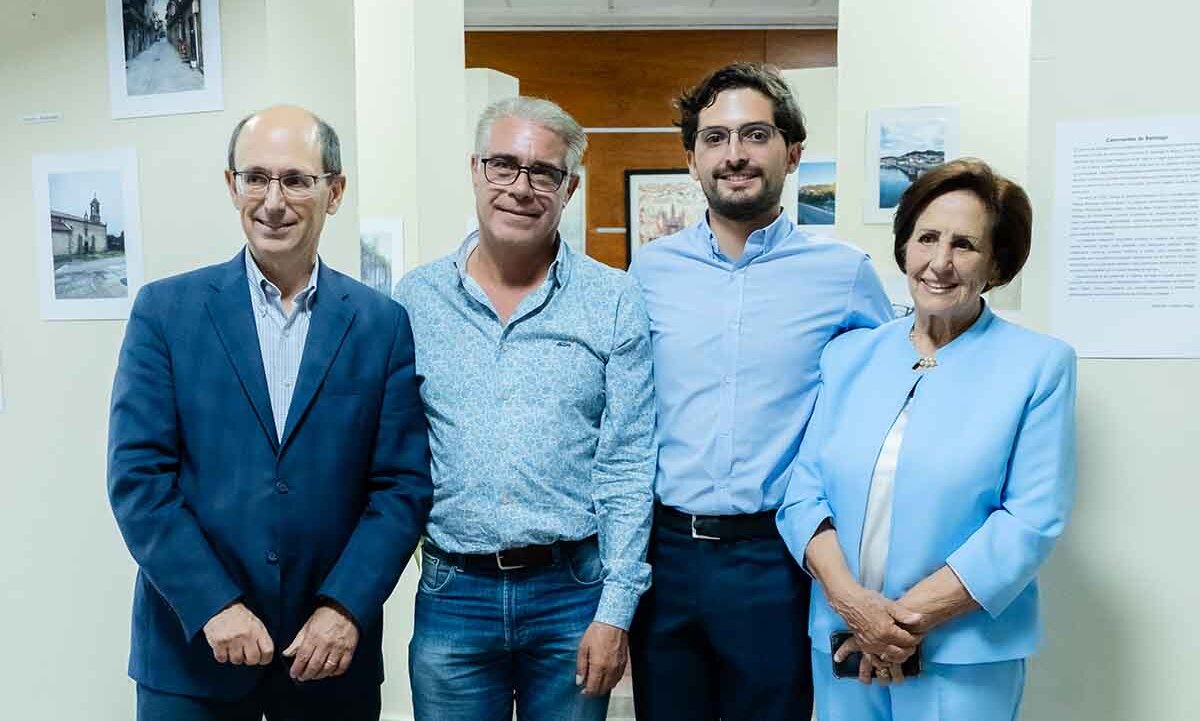 Alejandro Cañedo, Guillermo Reynoso, Alejandro Cañedo y Pepa Priesca (Foto: Manuel Salgado)