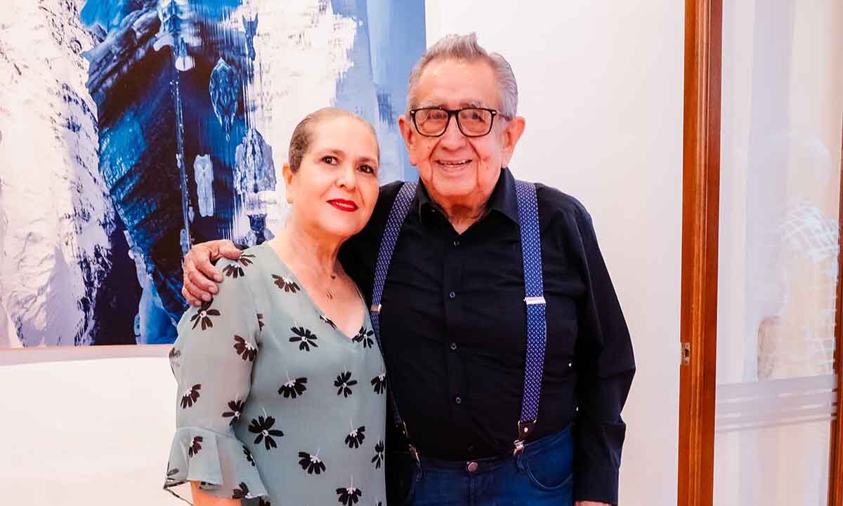 Olga Quiroz y José Lazcarro
