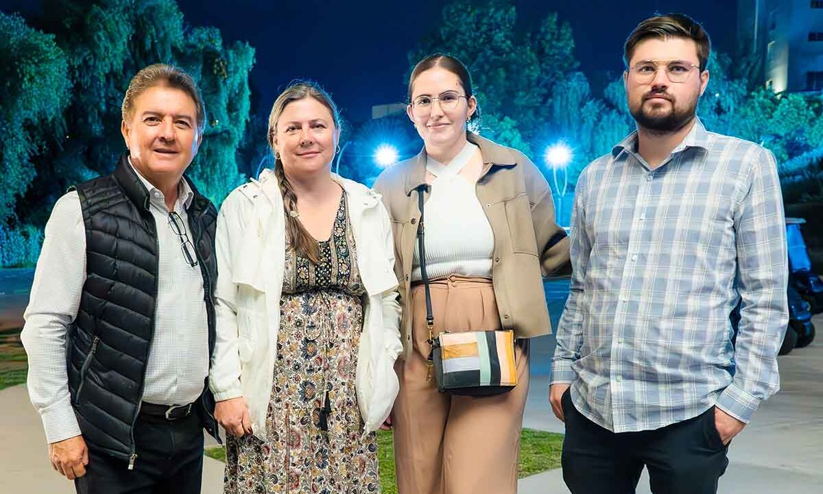 Víctor Toledo, Eliane Cornu, Andrea Garulo y Víctor Toledo (Fotos: Manuel Salgado)