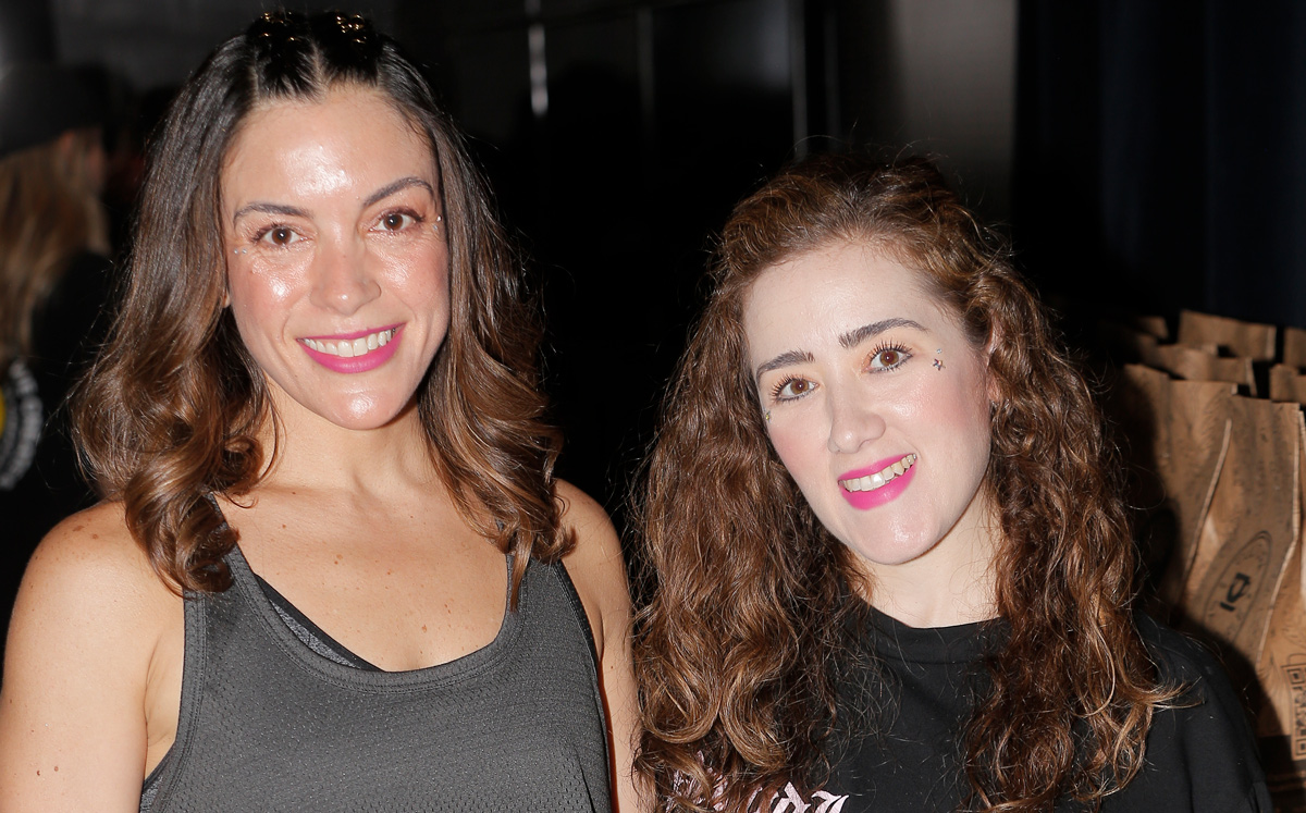 Elia Parada y Adriana Sánchez / Foto: Daniel Saldívar
