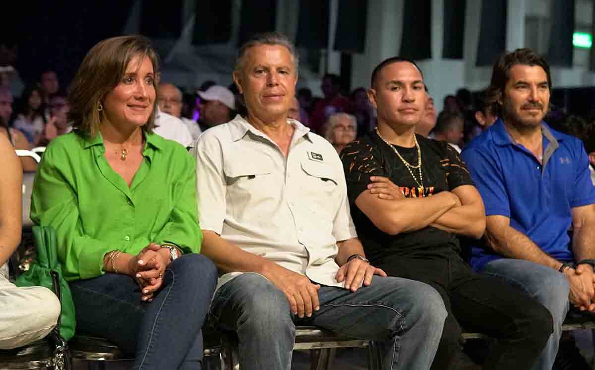 Jesús Nader y Rosa González estuvieron presentes en este exitoso evento