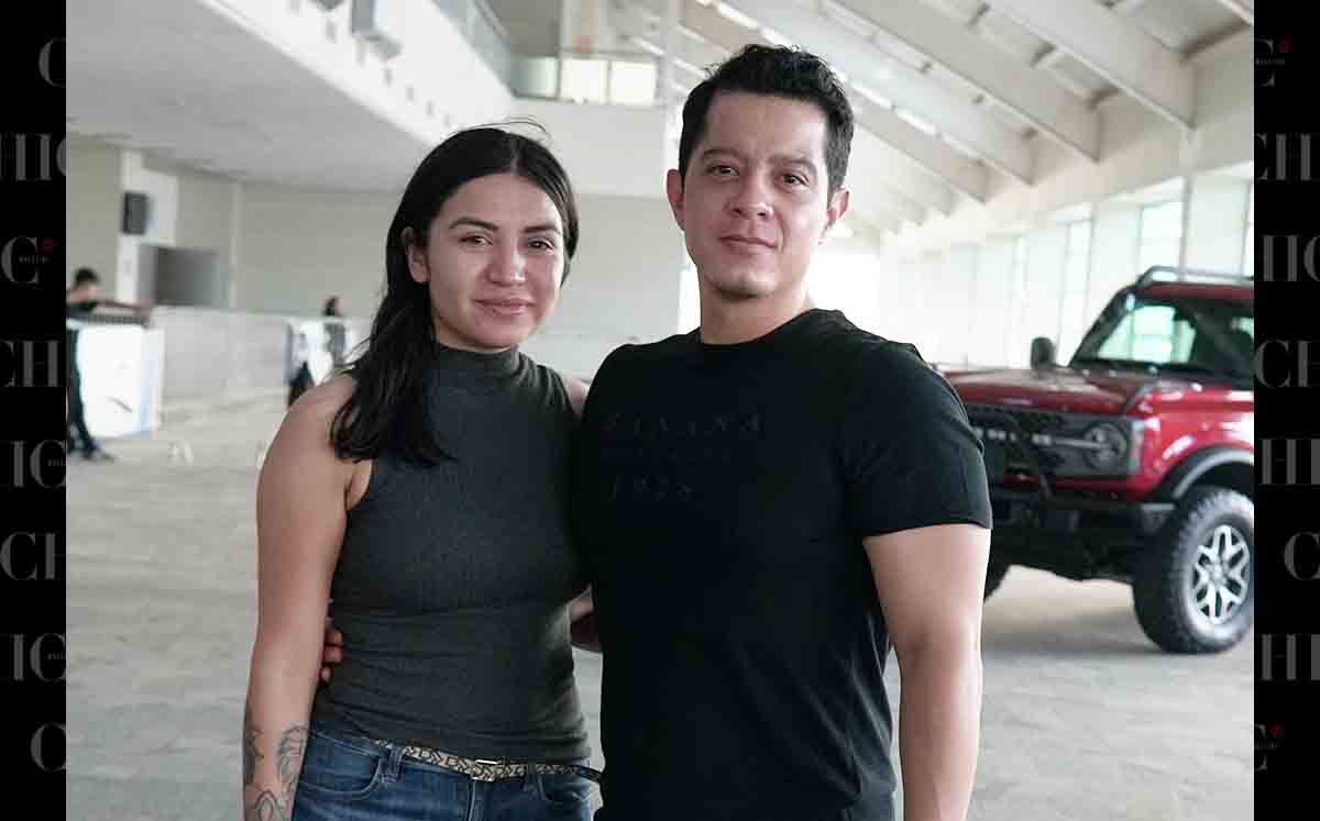 CARMEN GARCÍA Y EMIR ASCENCIO presentes y apoyando este gran evento