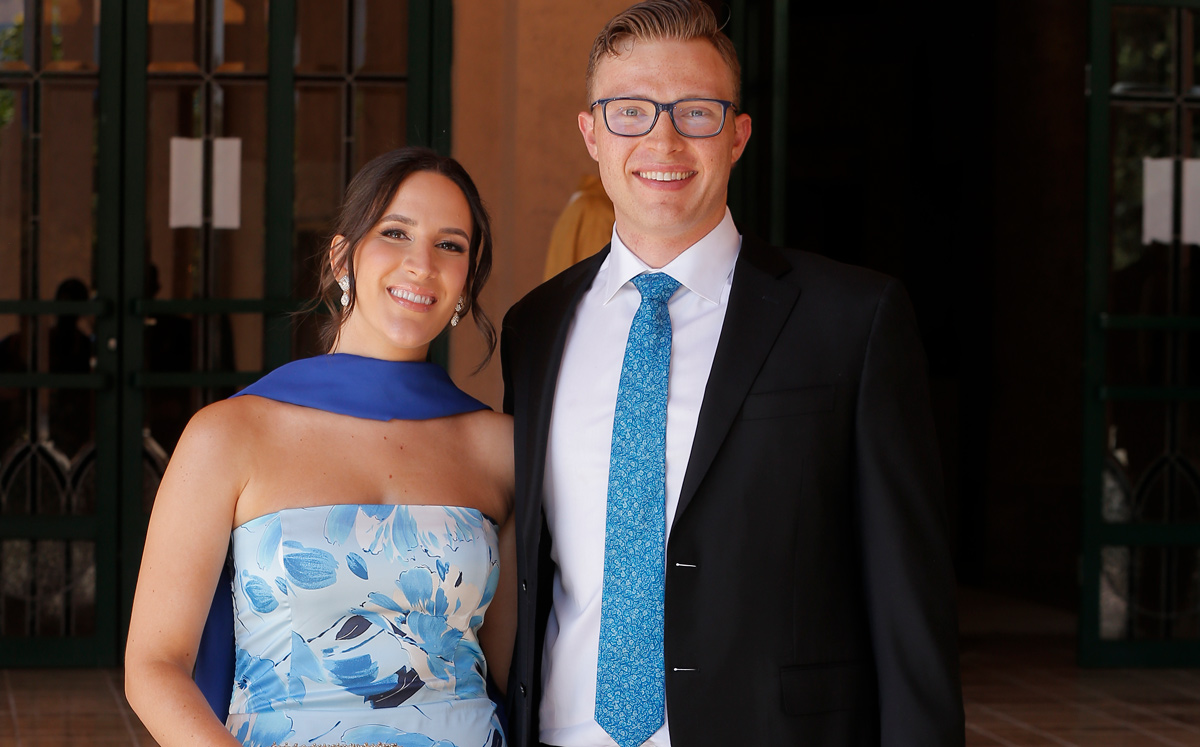 Loreto Cantú y Justin Gerwien / Foto: Daniel Saldívar