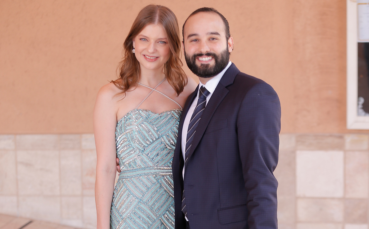 Lucía Treviño y Nathan Leal / Foto: Daniel Saldívar