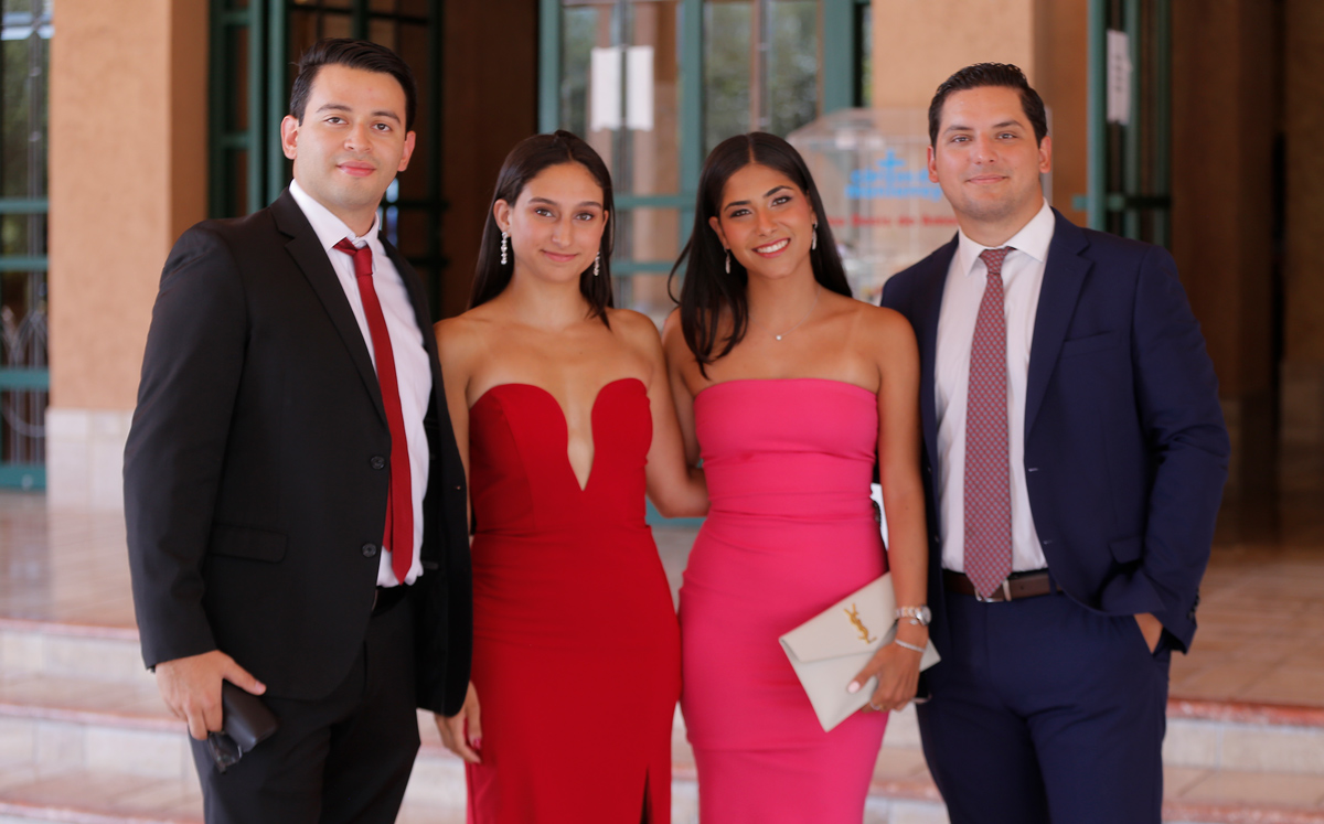 Marcelo Quintero, Daniela de Villa, Mariana García y Patricio Guzmán / Foto: Daniel Saldívar
