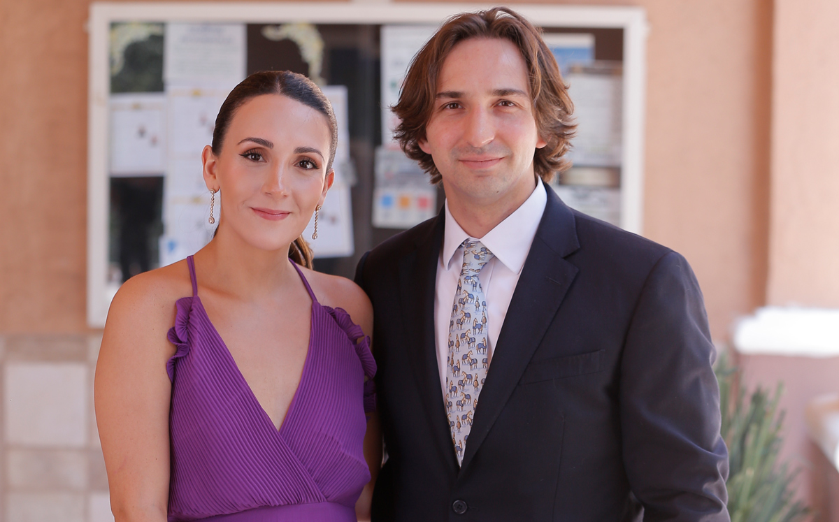 Paola Padilla y Carlos Rodríguez / Foto: Daniel Saldívar