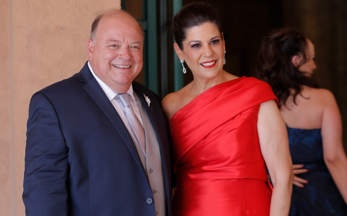 PAPÁS DE LA NOVIA. Carlos Moreno y Lucía Elizondo / Foto: Daniel Saldívar
