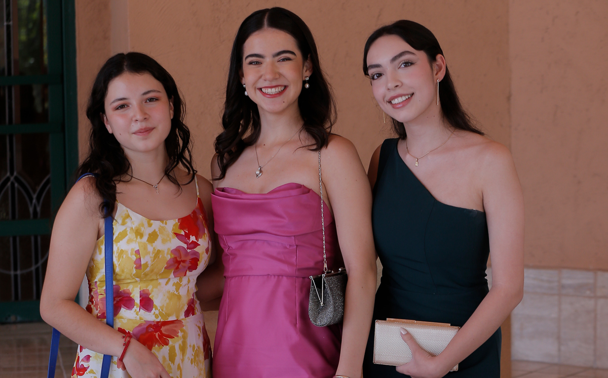 Regina Echeverría, Ángela García y María Lozano / Foto: Daniel Saldívar