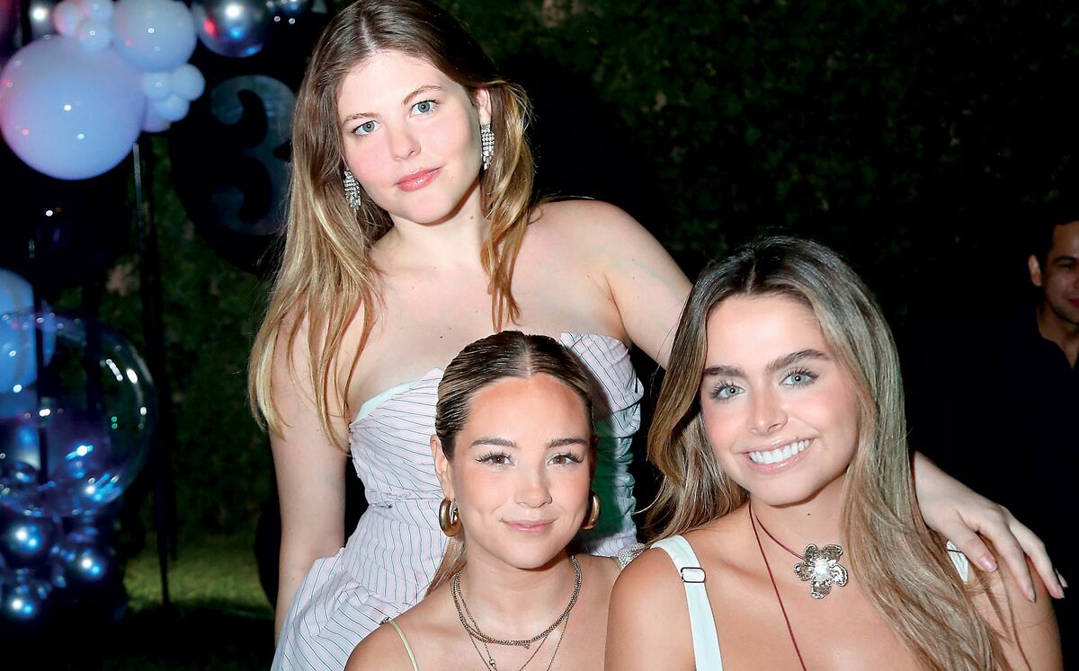 Valeria Tamez, Mache Ayala y Regina Peredo