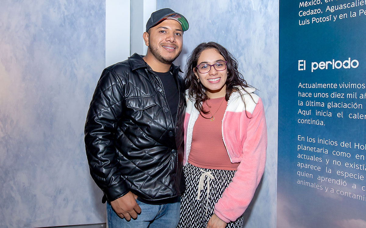 Daniel Rosete y Andrea Esquivel