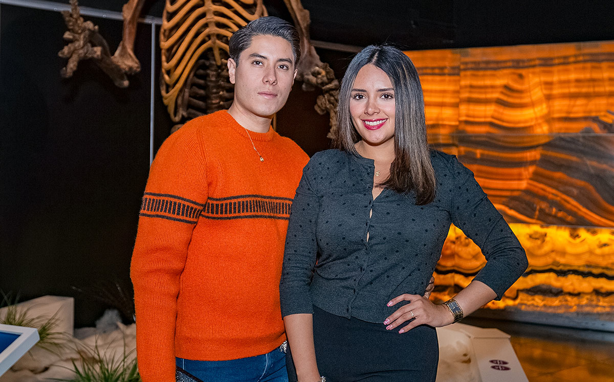 Jesús Aguirre y Alondra Jiménez