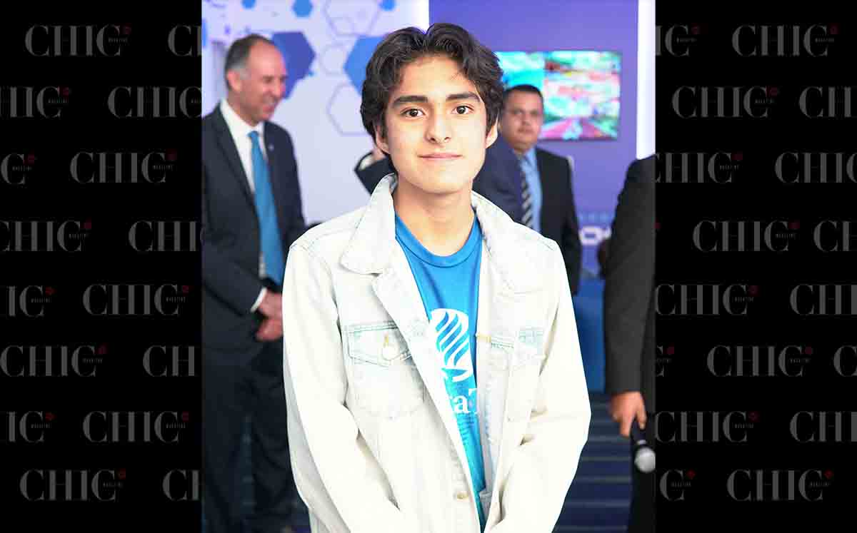 Marco Antonio, representante del plantel estudiantil fue uno de los alumnos más involucrados en este proyecto que ahora es una realidad