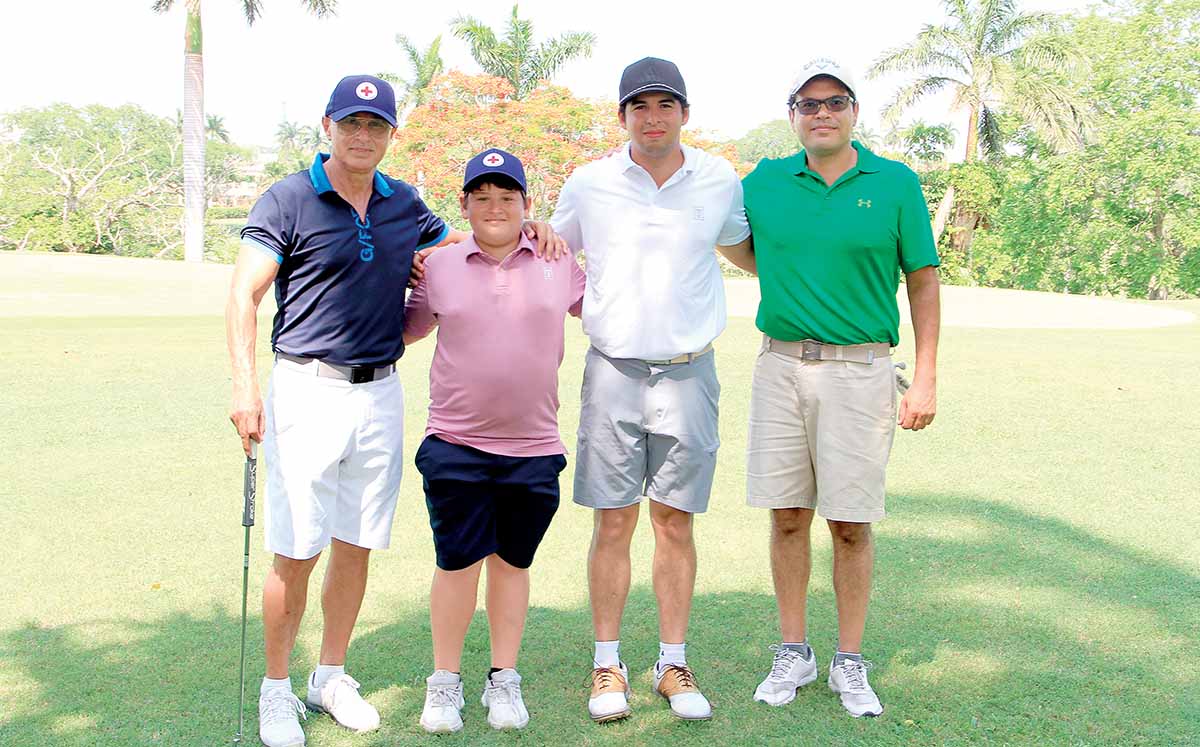 SERGIO TORRES, DIEGO LACAVEX, JORGE ELIZONDO Y MARTÍN GARCÍA estuvieron presentes en el Club Campestre Tampico