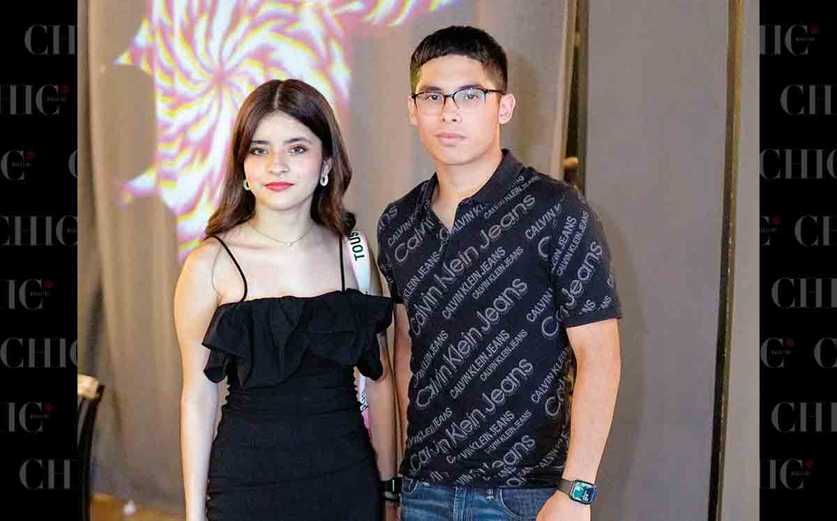 KAMILA SÁNCHEZ Y VÍCTOR CALZADA  DISFRUTAN DE LA QUINCEAÑERA DE PAMELA TEJEDA