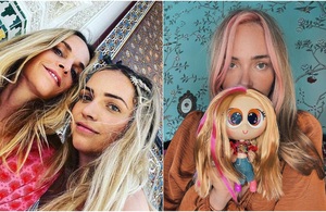 Minnie West y el mensaje a Amparín Serrano, a un año de su muerte (Foto: Instagram)