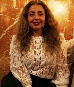 MÓNICA LUENGAS festejando su 45 cumpleaños
