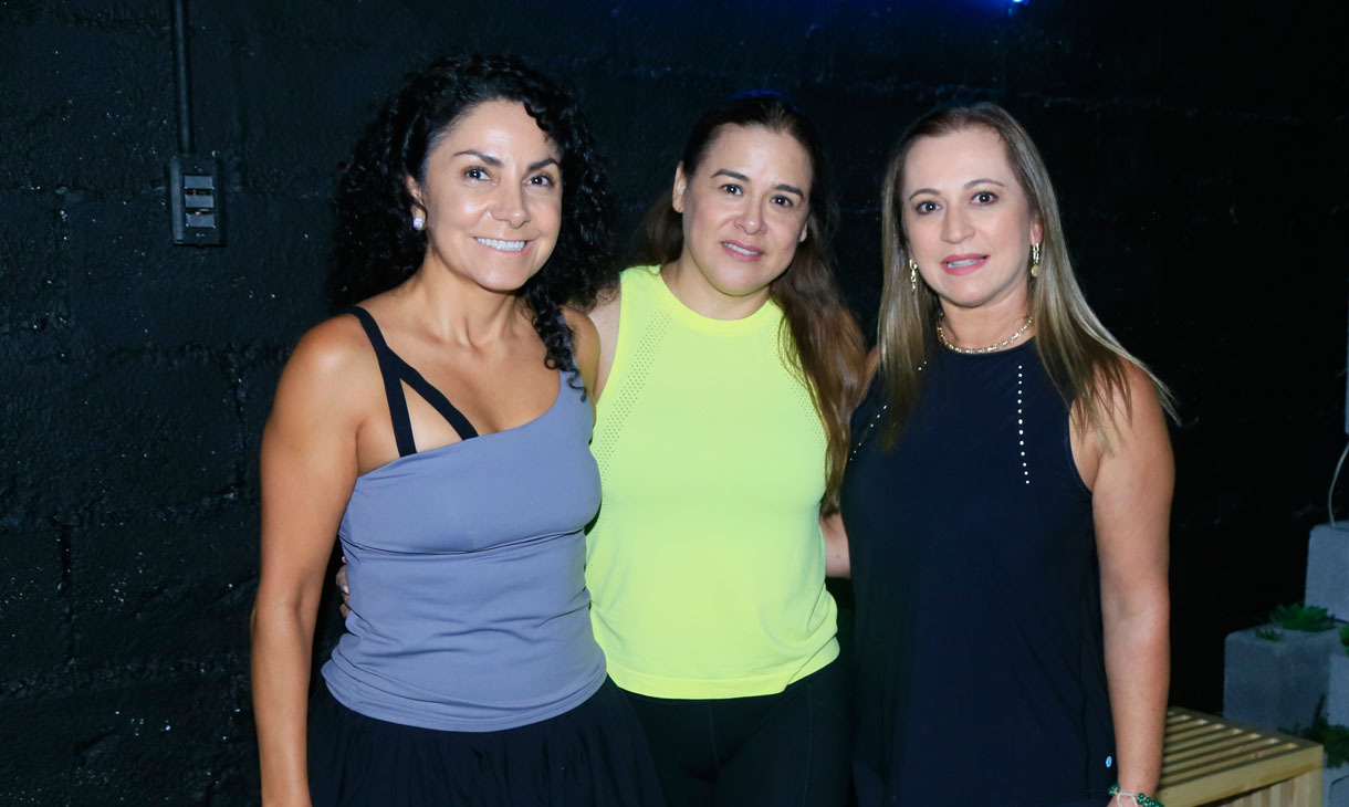 Tere López, Lorena Díaz y Marcela Elizondo