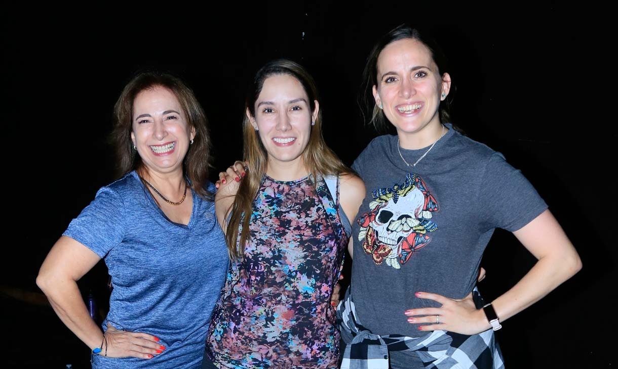 Eva Garza de Guzmán, Mariana Flores y Bárbara Treviño
