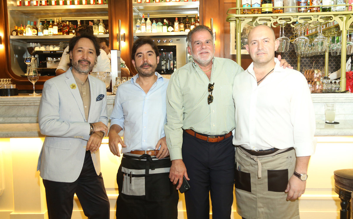 Alejandro Campbell, Juan Pablo Ramírez, Guillermo Chapa y Rodolfo Witte / Foto: Roberto Alvarado