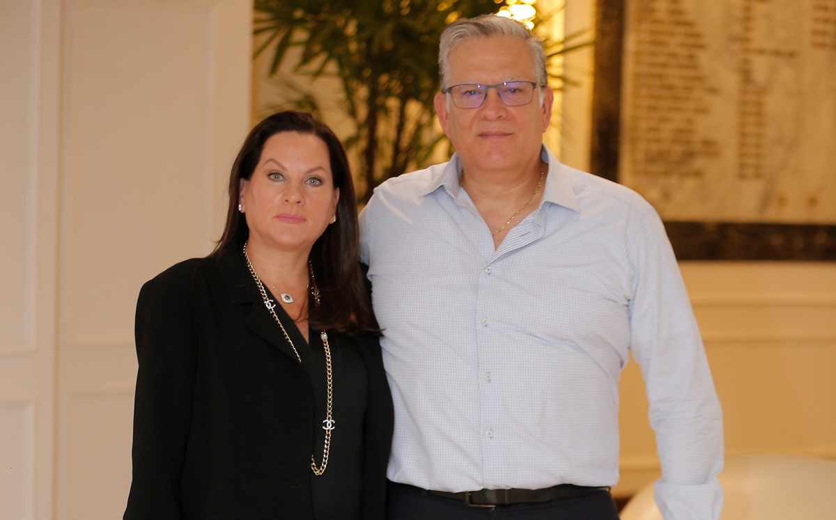 Brenda de Calderón y Juan Carlos Calderón / Foto: Daniel Saldívar