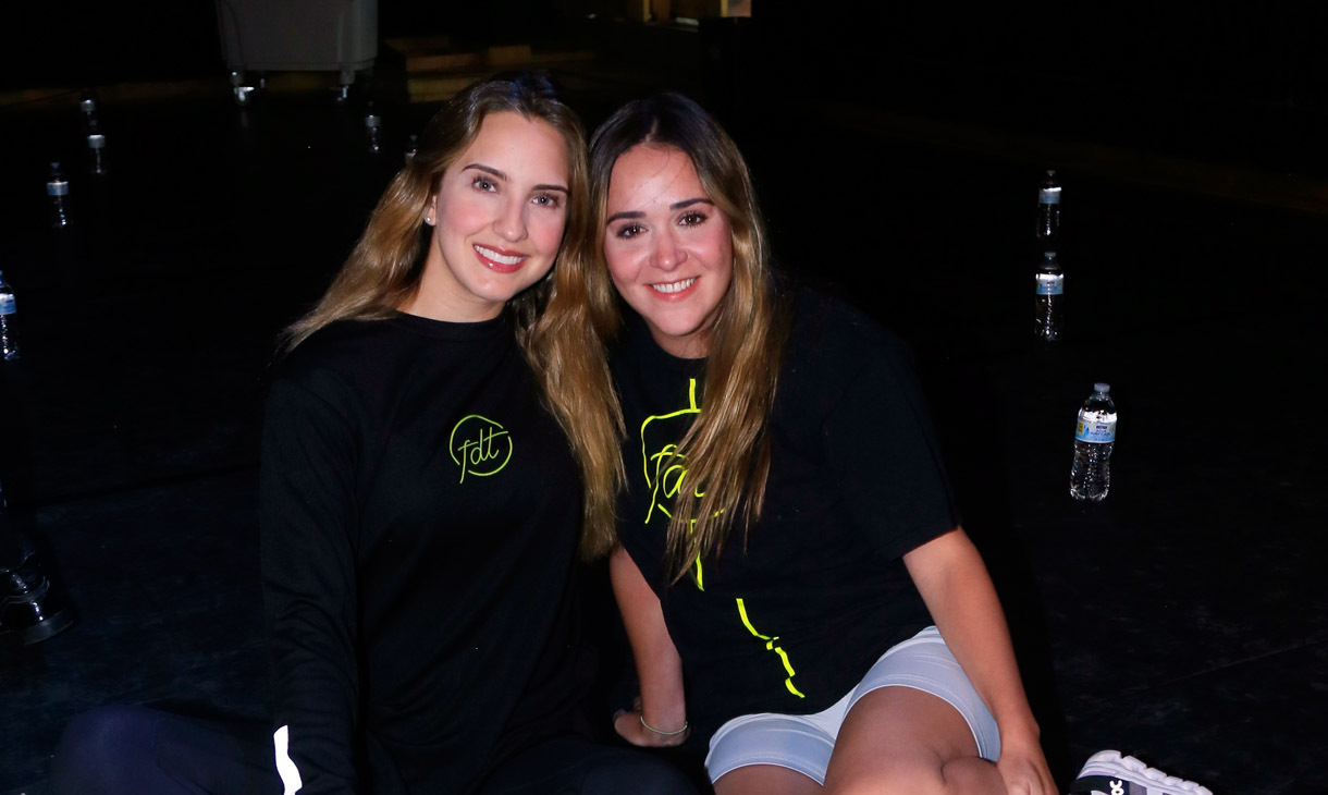 Eva Pimentel y Ursula Santos