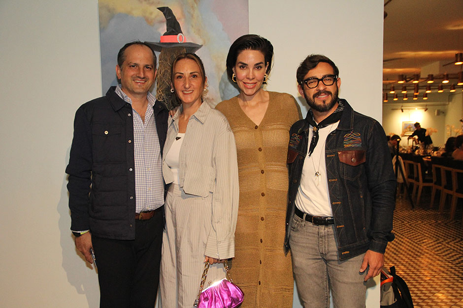 Emilio Penhos, Shula Atrí, Diva Lomas y Anuar Layón