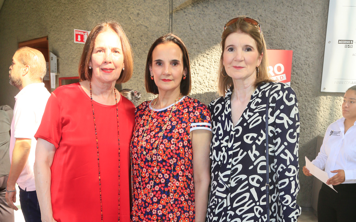 Gabriela Hernández de Rivero, Lucía Fernández de Lozano y Catalina Fernández de Espinosa / Foto: Omar Valdez