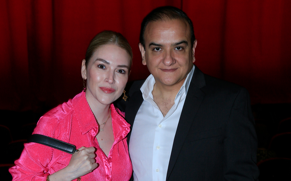 Gaby Espinosa de Kuri y Víctor Kuri / Foto: Omar Valdez