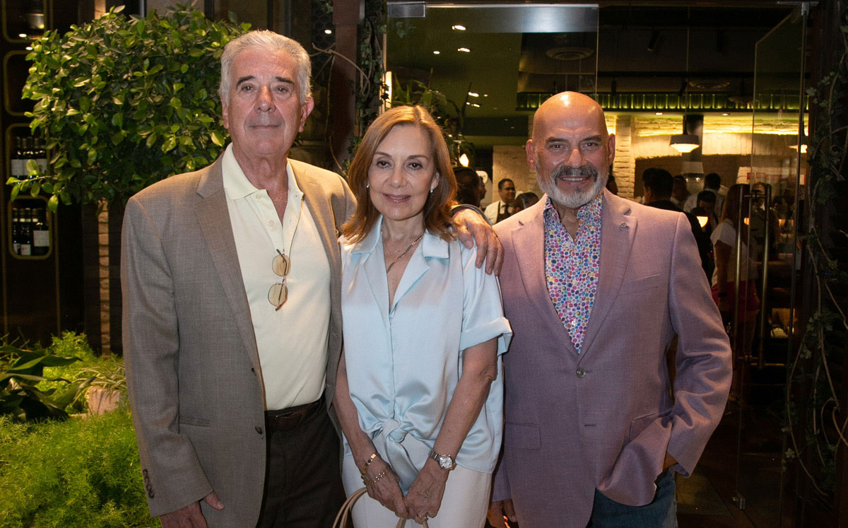 Hugo Alanís, Patricia de Alanís y Alberto Villarreal / Foto: Roberto Alvarado