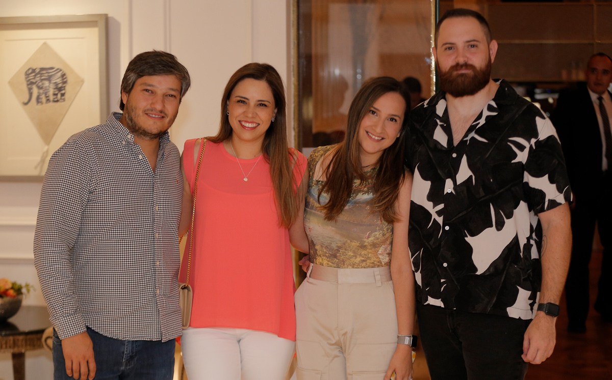 Manuel Cano, Cecy Olvera, Marce González de Meade y Sergio Meade / Foto: Daniel Saldívar